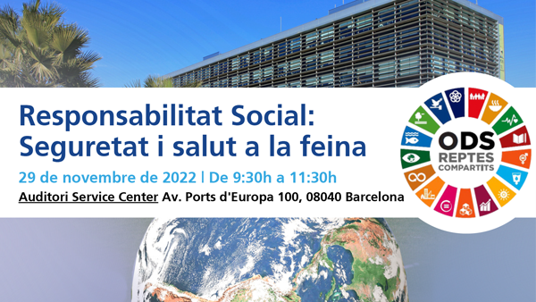 Read more about the article Jornada: Responsabilitat social: Seguretat i salut en el treball